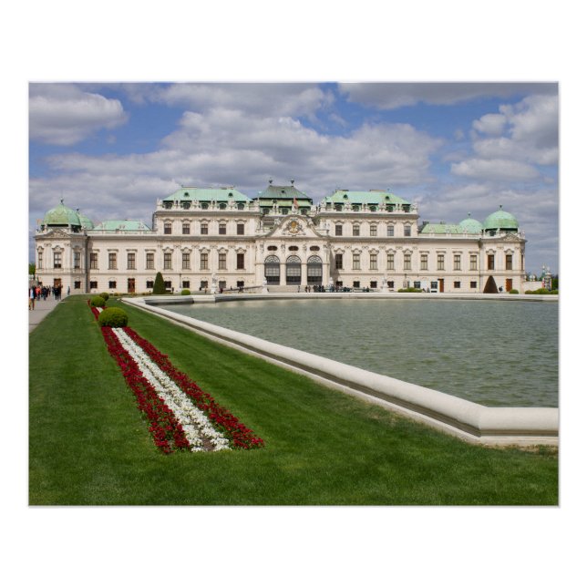 Belvedere Castle, Vienna Austria Poster (Front)