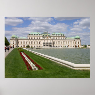 Belvedere Castle, Vienna Austria Poster