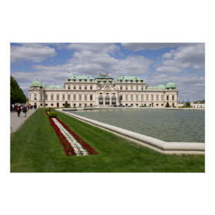Belvedere Castle, Vienna Austria Poster
