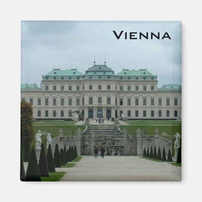 Belvedere Palace Magnet (Front)
