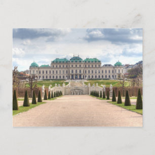 Belvedere Vienna Austria Postcard