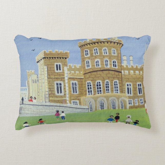 Belvoir Castle 1992 Decorative Cushion (Front)