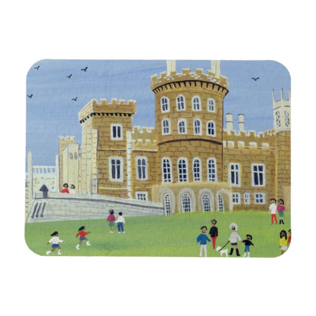 Belvoir Castle 1992 Magnet (Horizontal)