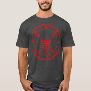 Belzebub Ars Goetia Sigil Red T-Shirt