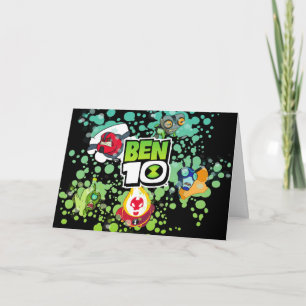 Ben 10 Alien Forms Bubble Graphic Card