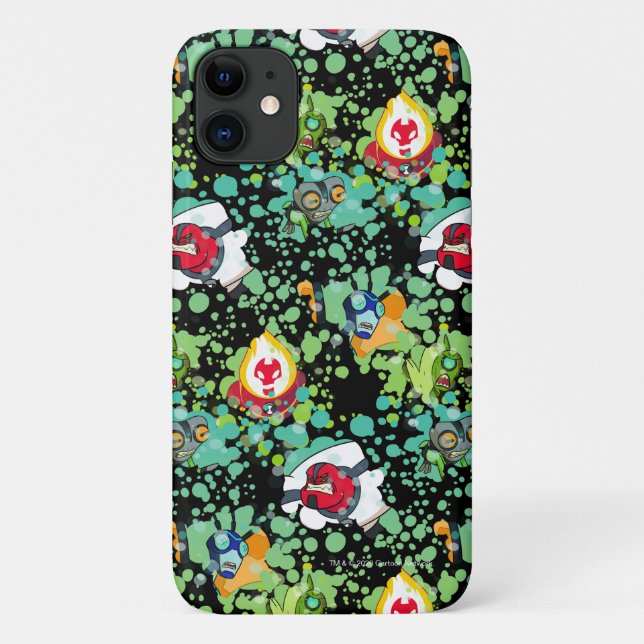 Ben 10 Alien Forms Bubble Graphic Case-Mate iPhone Case (Back)