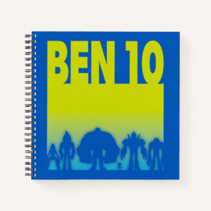 Ben 10 Alien Line-up Logo Notebook