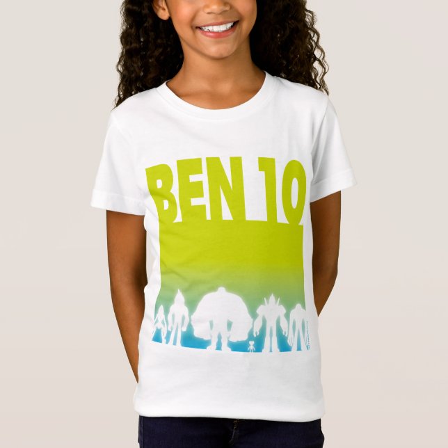 Ben 10 Alien Line-up Logo T-Shirt (Front)