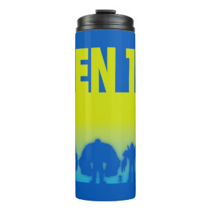 Ben 10 Alien Line-up Logo Thermal Tumbler