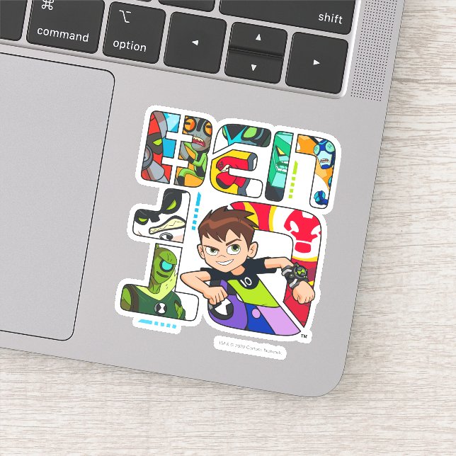 Ben 10 Alien Logo (Detail)