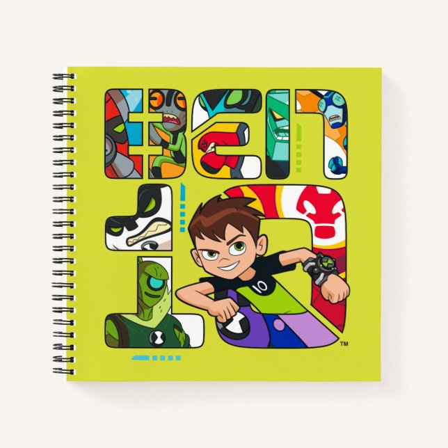 Ben 10 Alien Logo Notebook (Front)