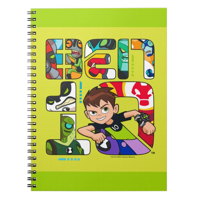 Ben 10 Alien Logo Notebook (Front)