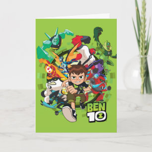 Ben 10 Alien Rush Graphic Card