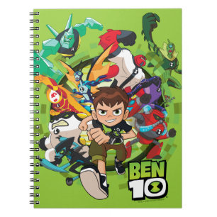Ben 10 Alien Rush Graphic Notebook