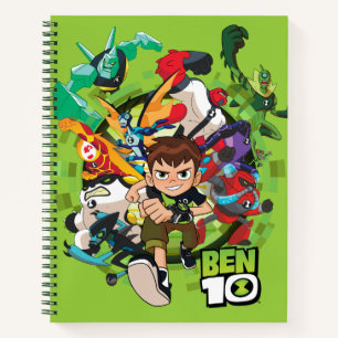 Ben 10 Alien Rush Graphic Notebook