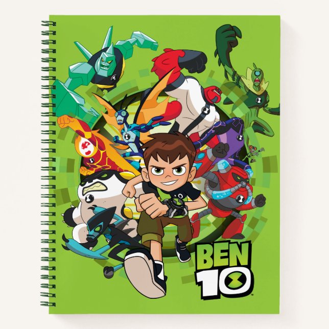 Ben 10 Alien Rush Graphic Notebook (Front)