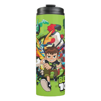 Ben 10 Alien Rush Graphic Thermal Tumbler