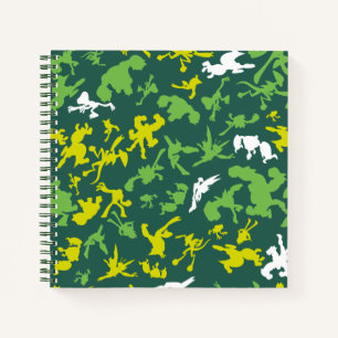 Ben 10 Alien Shape Pattern Notebook