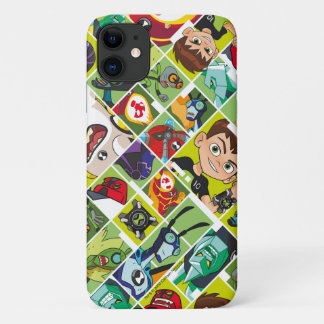Ben 10 Alien Tile Pattern iPhone 11 Case