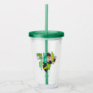 Ben 10 Diamondhead DNA Transformation Acrylic Tumbler