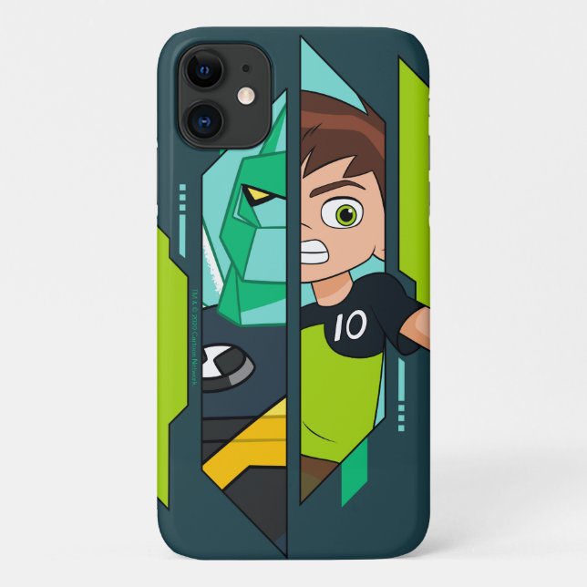 Ben 10 Diamondhead DNA Transformation Case-Mate iPhone Case (Back)