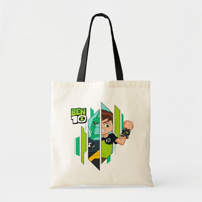 Ben 10 Diamondhead DNA Transformation Tote Bag (Front)