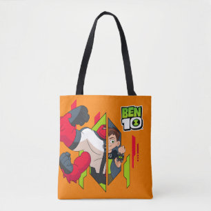 Ben 10 Four Arms DNA Transformation Tote Bag