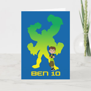 Ben 10 & Four Arms Shadow Card