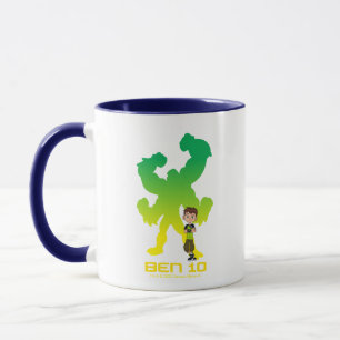 Ben 10 & Four Arms Shadow Mug