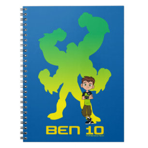Ben 10 & Four Arms Shadow Notebook