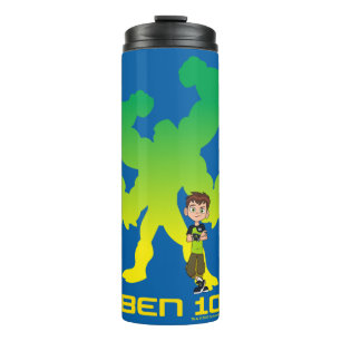 Ben 10 & Four Arms Shadow Thermal Tumbler