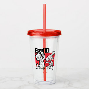 Ben 10 Going Hero Acrylic Tumbler