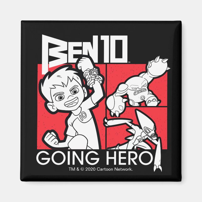 Ben 10 Going Hero Magnet (Front)