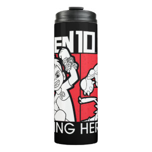 Ben 10 Going Hero Thermal Tumbler