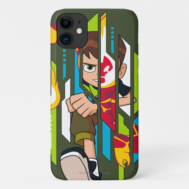 Ben 10 Heatblast DNA Transformation Case-Mate iPhone Case (Back)