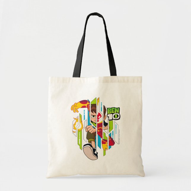 Ben 10 Heatblast DNA Transformation Tote Bag (Front)