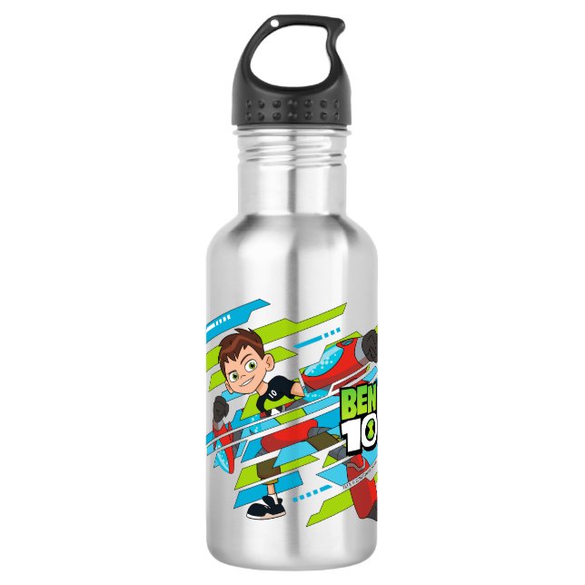 Ben 10 Overflow DNA Transformation 532 Ml Water Bottle (Front)