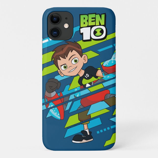 Ben 10 Overflow DNA Transformation Case-Mate iPhone Case (Back)