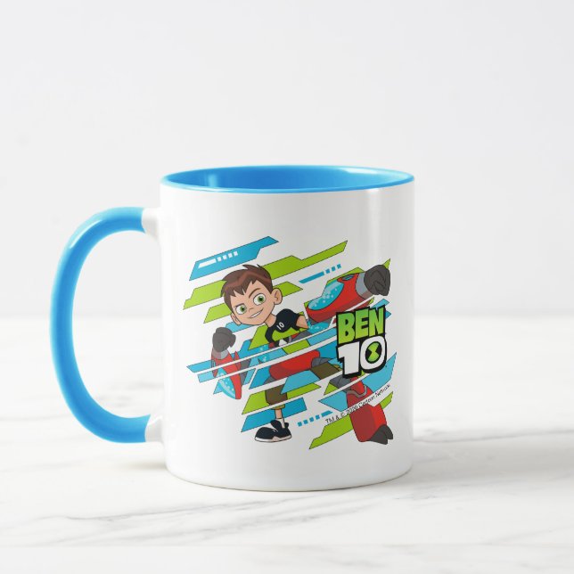 Ben 10 Overflow DNA Transformation Mug (Left)