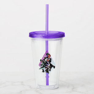 Ben 10 Retro Alien Group Graphic Acrylic Tumbler