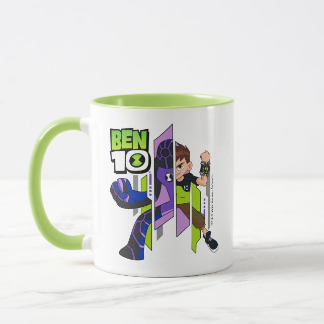 Ben 10 Upgrade DNA Transformation Mug (Left)