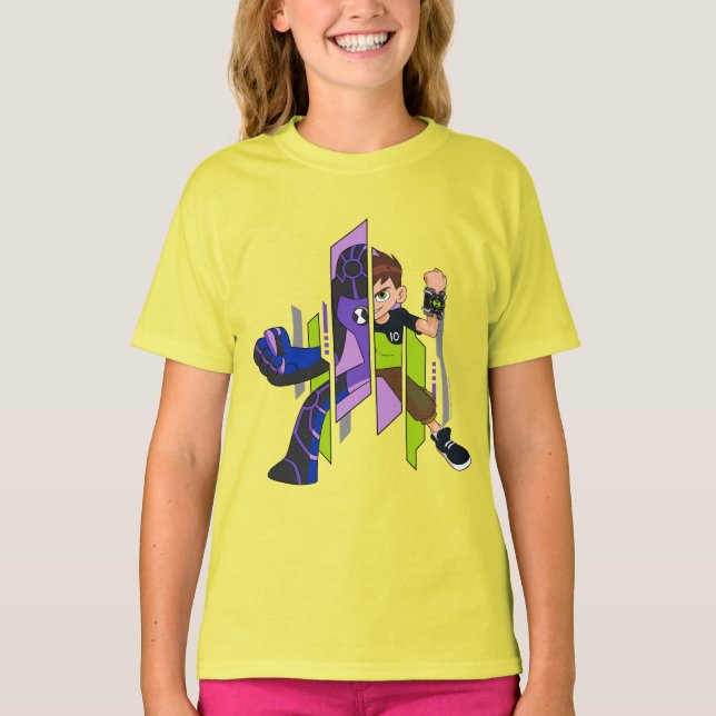 Ben 10 Upgrade DNA Transformation T-Shirt (Front)