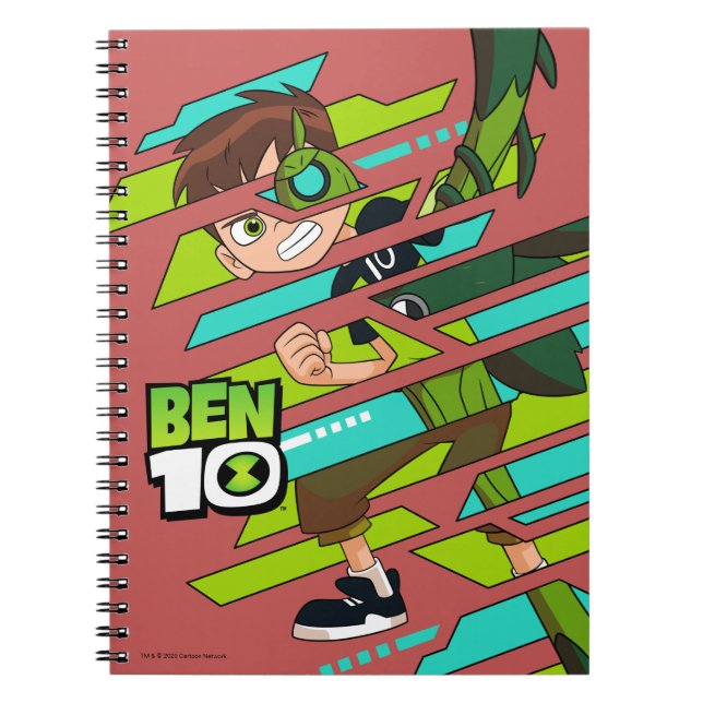 Ben 10 Wildvine DNA Transformation Notebook (Front)
