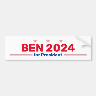 Ben 2024 bumper sticker