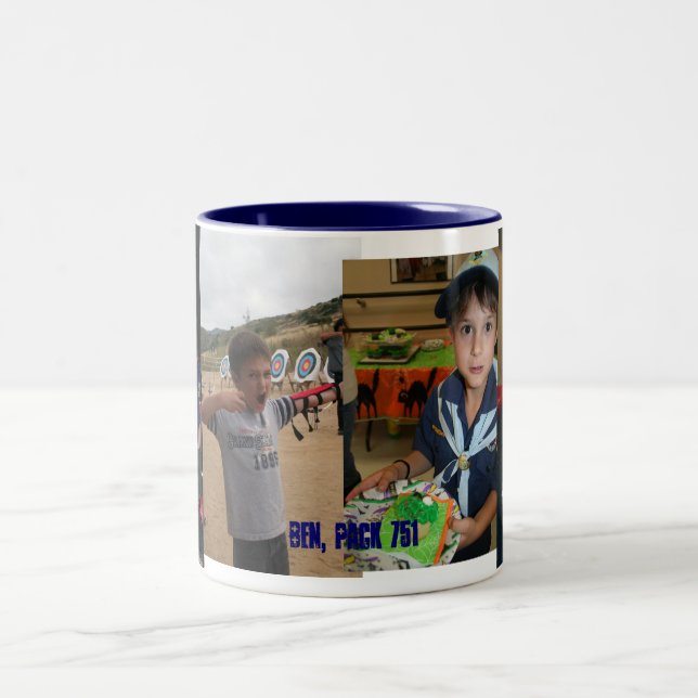 ben bears Two-Tone coffee mug (Center)