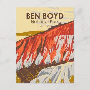 Ben Boyd National Park Australia Vintage Postcard