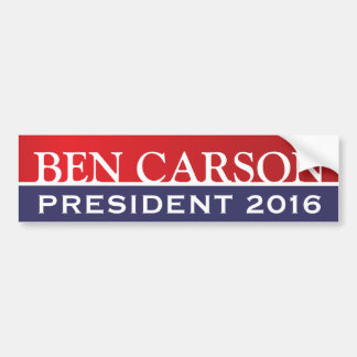 Ben Carson for President Bumper Sticker