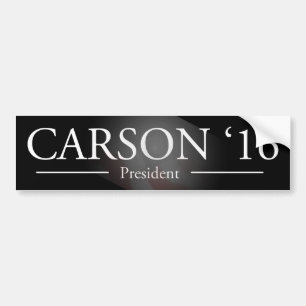 Ben Carson for President Bumper Sticker