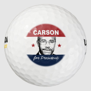 Ben Carson for President Merch -.png Golf Balls