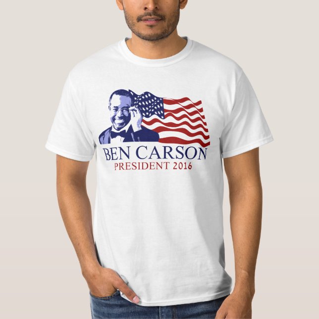 Ben Carson For President T-Shirt (Front)